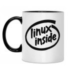 Кружка двухцветная