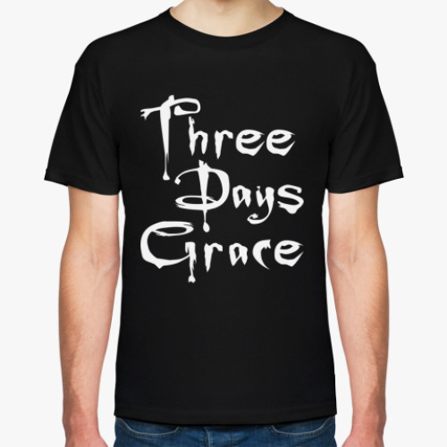 Футболка с принтом Three Days Grace