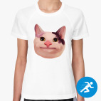 Женская спортивная футболка