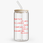 Банка с бамбуковой крышкой