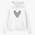 Толстовка худи оверсайз