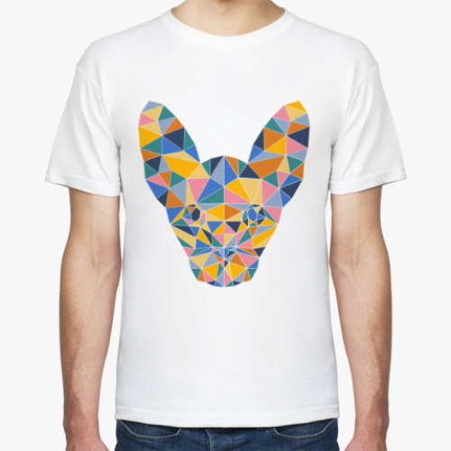 Футболка с принтом Кошка