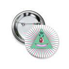 Значок 37 мм Покемон-масон Бульбазавр