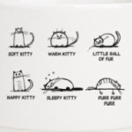 Soft kitty warm kitty, happy kitty sleepy kitty