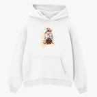 Толстовка худи оверсайз