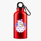 Металлическая бутылка 400 мл UV-DTF