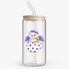 Банка с бамбуковой крышкой