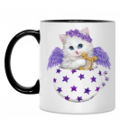 Кружка двухцветная