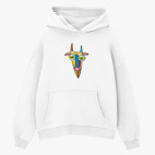 Толстовка худи оверсайз