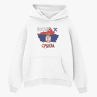 Толстовка худи оверсайз