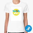 Женская спортивная футболка