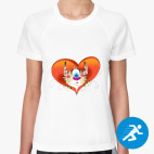 Женская спортивная футболка