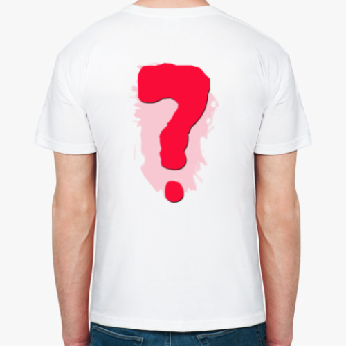 Футболка с принтом WTH?