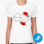 Женская спортивная футболка