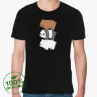 Мужская футболка органик