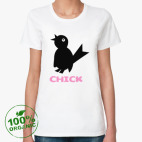 Женская футболка органик