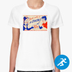 Женская спортивная футболка
