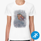 Женская спортивная футболка