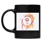 Кружка цветная UV-DTF