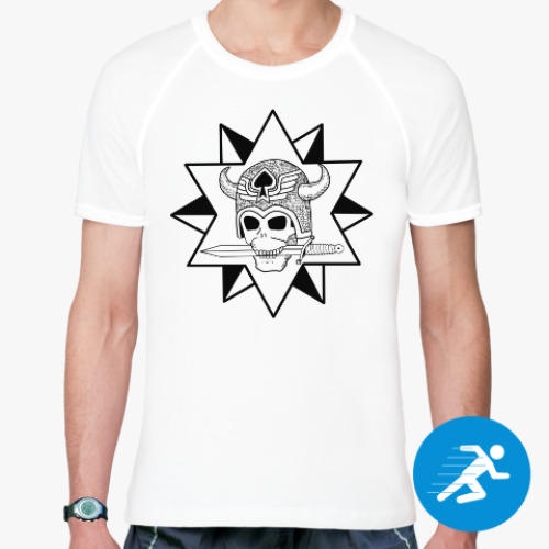 Спортивная футболка с принтом законик