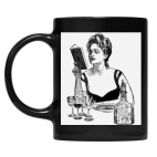 Кружка цветная UV-DTF