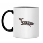 Кружка двухцветная