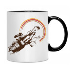 Кружка двухцветная