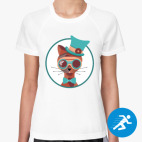 Женская спортивная футболка