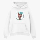 Толстовка худи оверсайз