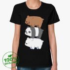 Женская футболка органик