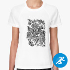 Женская спортивная футболка