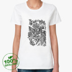 Женская футболка органик
