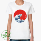 Женская футболка органик