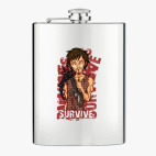 Фляжка стальная