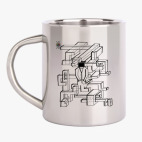 Кружка металлическая