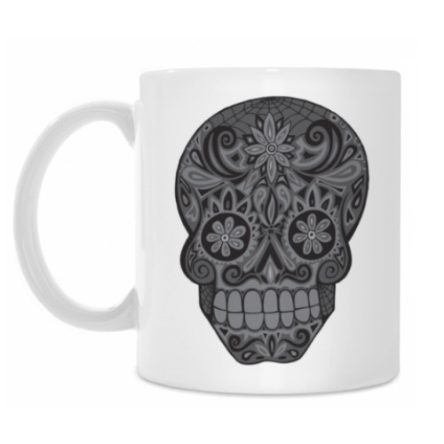 Кружка с принтом Череп