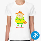 Женская спортивная футболка