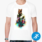 Мужская спортивная футболка