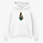 Толстовка худи оверсайз