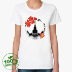 Женская футболка органик