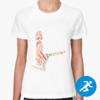 Женская спортивная футболка