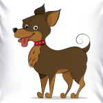 Милая собака той-терьер