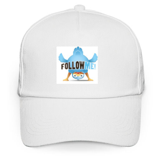 Кепка бейсболка с принтом  FOLLOW ME!