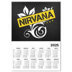 Календарь A4 2026, белый Nirvana