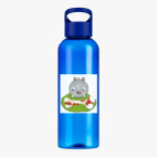 Прозрачная спортивная бутылка