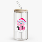 Банка с бамбуковой крышкой