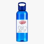 Прозрачная спортивная бутылка