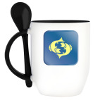 Кружка с ложкой