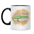 Кружка двухцветная