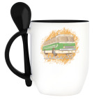 Кружка с ложкой